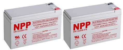 NPPower High Rate HR1228W 12V 7 5Ah SLA Sealed Lead Acid UPS Battery