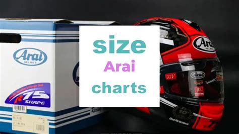 Arai Helmets Sizes - Size-Charts.com - When size matters