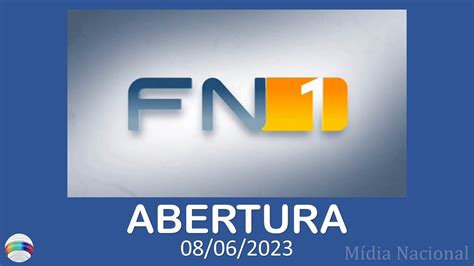 Abertura Fn Tv Fronteira Youtube