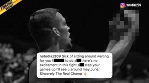 Nate Diaz Highlights and Videos - UFC | FOX Sports