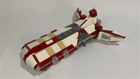 Lego Star Wars Republic Medical Frigate Moc Youtube