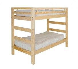 Solid Wood Loft Beds Bunk Beds Futon Bunks Split Bunks Xl Too