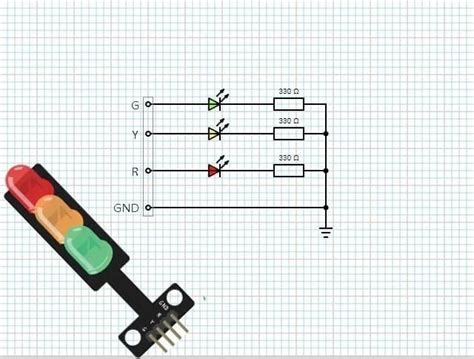 Circuit Diagram For Traffic Light Project - Circuit Diagram