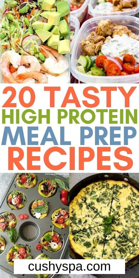 20 High Protein Meal Prep Ideas Artofit