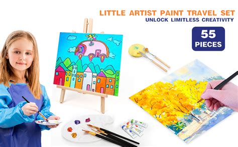 Hotoolme Acrylic Paint Juego De Pinturas Acrílicas Para Niños Juego