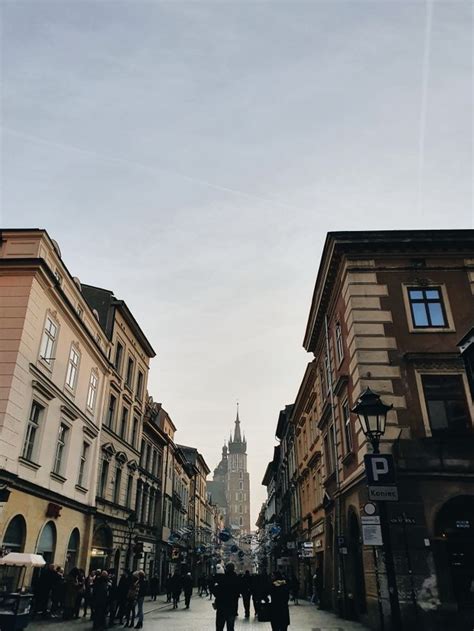 Krakow Street View Scenes Landmarks