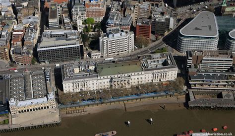 Custom House London From The Air Aerial Photographs Of Great Britain