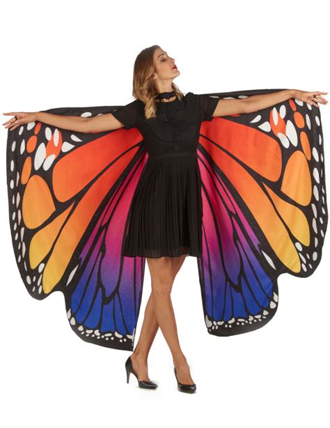 Ailes Papillon Multicolores Adulte Deguise Toi Achat De Accessoires