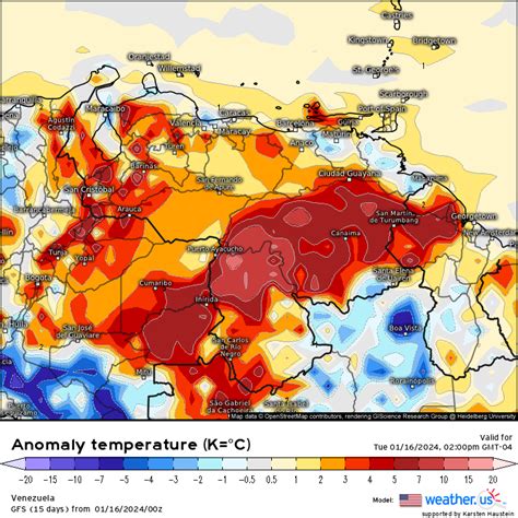 Se Esperan Lloviznas En El Norte De Venezuela Y Calor En La Zona