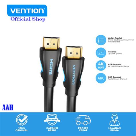 Jual Vention Aah Kabel Hdmi V B Ultra Hd K Hdmi Male To Male