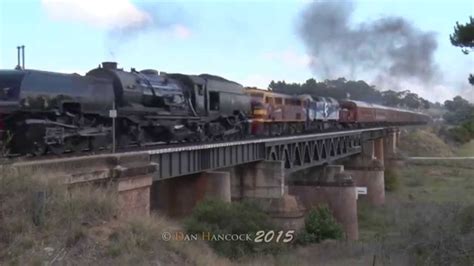 Australian Steam Trains Beyer Garratt 6029 On The Nsw Main South To