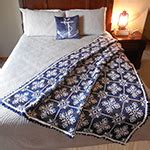 Nautical Snowflakes Interlocking Crochet Afghan Kathryn Clark Crochet