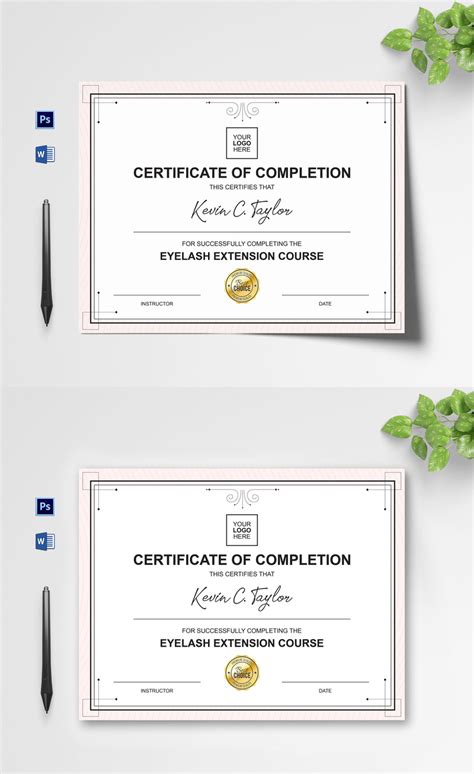 Minimalist Certificate Template 149916 Templatemonster