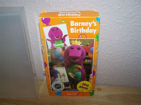 Happy Birthday Barney Vhs Ebay