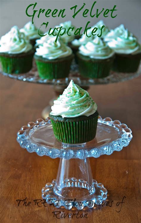 Green Velvet Cupcakes St Patricks Day Housewives Of Riverton