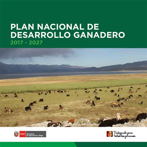 Plan Nacional Ganadero Plan Nacional De Desarrollo