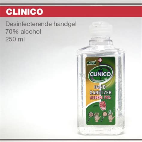 Clinico Desinfecterende Handgel Alcohol Ml Safewash