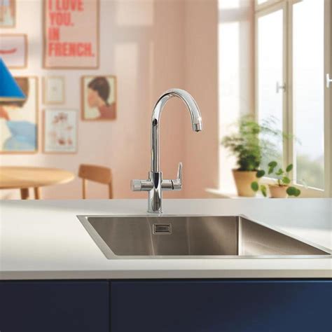 Grohe Blue Pure K Chenarmatur Schwenkbar Chrom Emero De