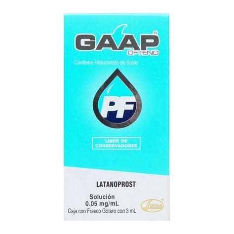 Gaap Ofteno 0 05 Mg Ml Frasco Gotero 3 Ml Bodega Aurrera Despensa A