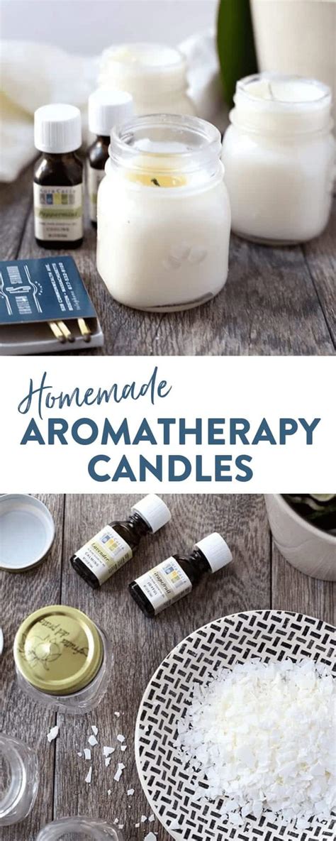 Homemade Aromatherapy Candles - The Healthy Maven