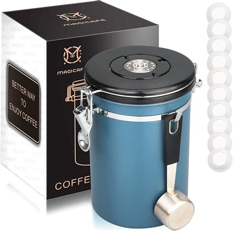 Magicafé Airtight Coffee Bean Storage With Co2 Valve