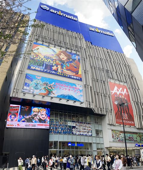 ついにオープンしたアニメイト本店やバンナム新施設を見て来た件① アニメイト池袋本店 神籬 Himorogi