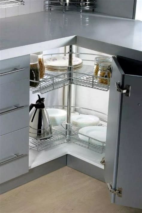 Kitchen Corner Cabinet Storage Ideas Corner Kitchen Cabinet Kitchen Hot Sex Picture