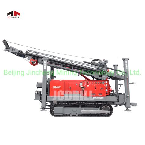 Jcdrill Depth DTH Surface Drill Rig Crawler Mounted Hydraulic Borehole