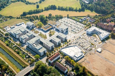 Hamm Aus Der Vogelperspektive Geb Udekomplex Der Hochschule Hamm