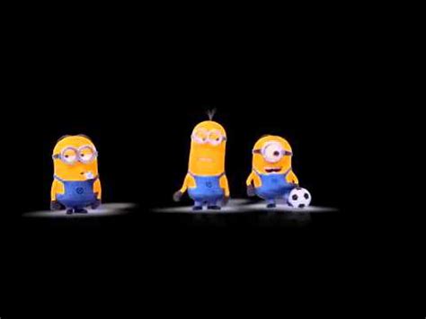 Minions playing soccer! - YouTube