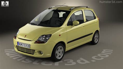 360 View Of Pontiac Matiz G2 2009 3D Model 3DModels Store