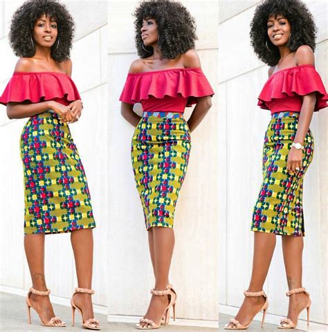 Creative Ankara Skirt And Top Design Dezango Ankara Skirt Styles