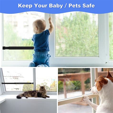 Snapklik.com : Sliding Door Security Bar,16 To 51 Inch Adjustable