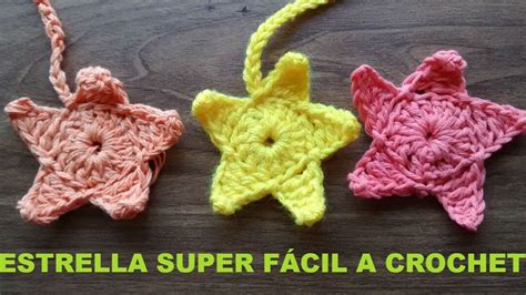 ESTRELLA EN CROCHET SUPER FACIL YouTube