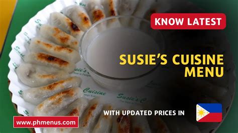 Susies Cuisine Menu Updated Prices In Philippines 2024