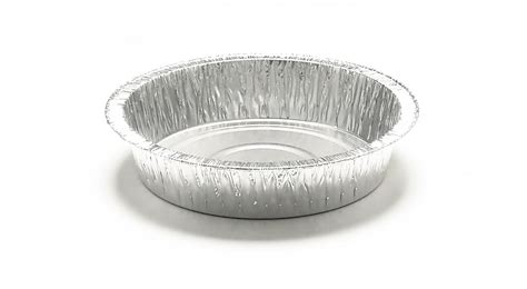 2245pl Round Non Fluted Foil Flan Tray Coppice