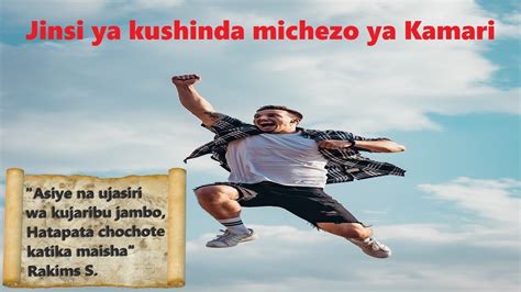 Jinsi Ya Kushinda Michezo Ya Kamari Jinsi Ya Kushinda Bet