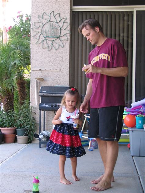 Fourth Of July Daddy And Brooklyn Beauty Playin Eh Flickr