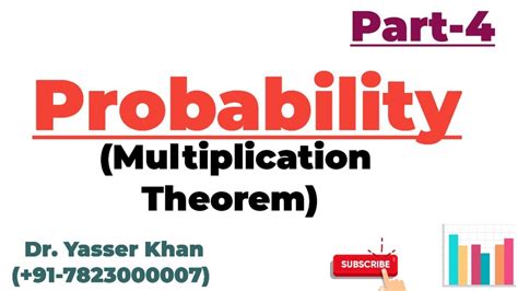 Probability Multiplication Theorem Part 4 YouTube