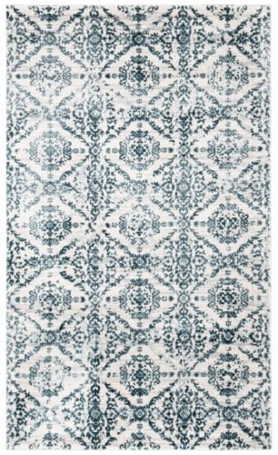 Safavieh Martha Stewart Collection Isabella Accent Rug Navy Ivory 3