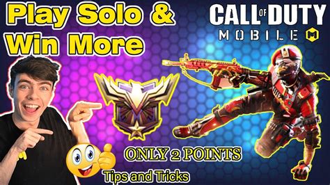 How To Win Solo Rank In Cod Mobile Play Solo Win More In Cod Mobile