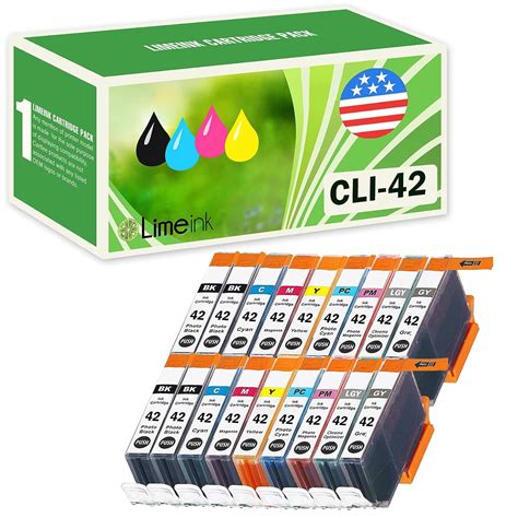 Limeink Pack Compatible High Yield Ink Cartridges For Cli