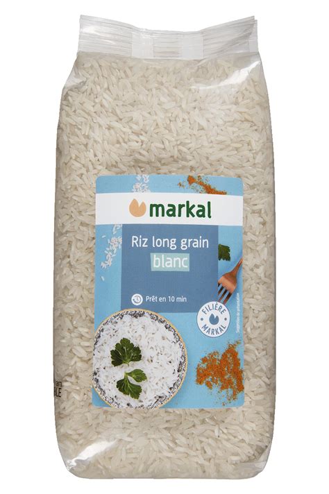 Riz Long Grain Blanc Bio Markal