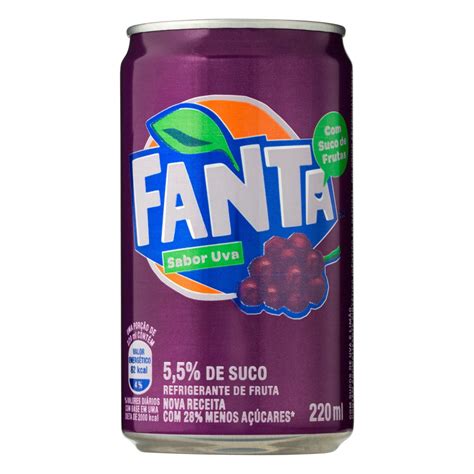 Refrigerante Fanta Uva Mini Lata Ml Em Promo O Na Americanas