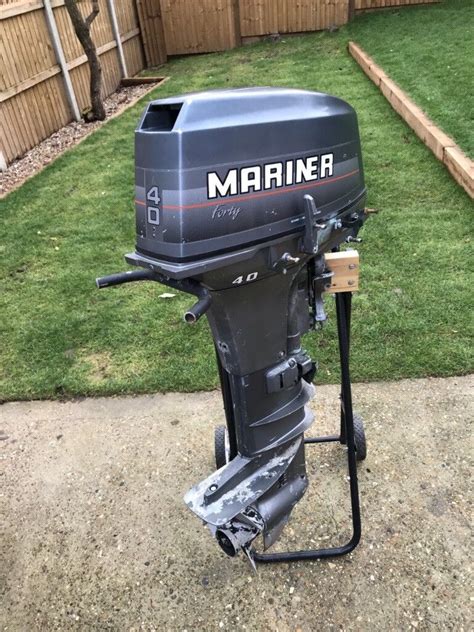 S Mariner Hp Outboard Stroke Long Shaft With Remotes And