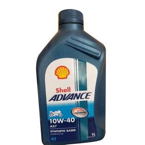 Shell Advance Motorcycle Engine Oil, Unit Pack Size: 1l, Packaging Type ...