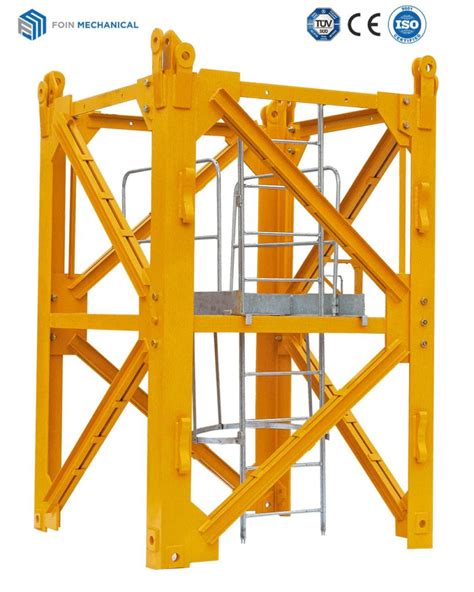 Tower Crane Spare Parts Mast Anchorage Fixing Angle FOIN