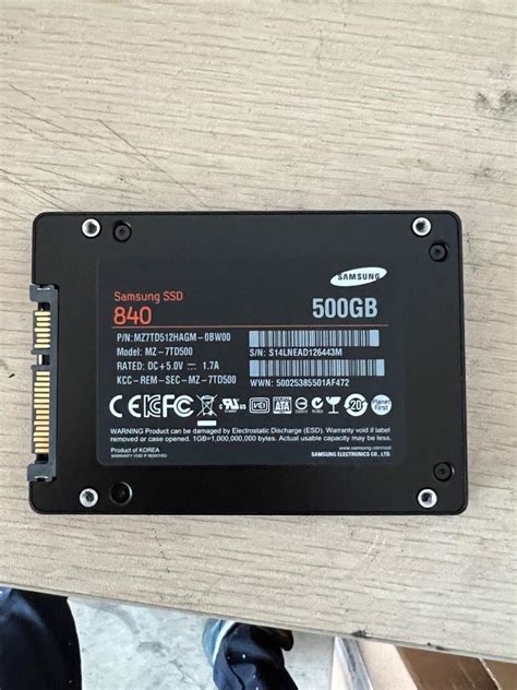 SAMSUNG 2.5 SSD 500GB, Computers & Tech, Parts & Accessories, Hard ...