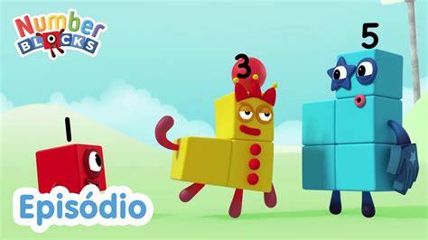 Numberblocks Em Português Brasil Desenhos Animados Pares E Ímpares