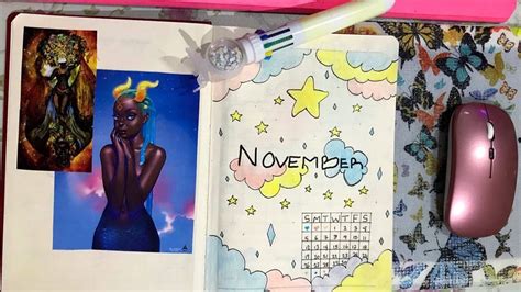 NOVEMBER PLAN WITH ME November 2023 Bullet Journal Setup November